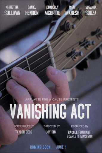 Movie poster for Vanishing Act (2018)