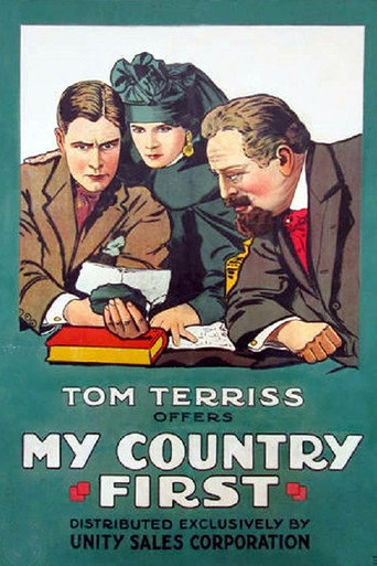 Movie poster for My Country First (1916)