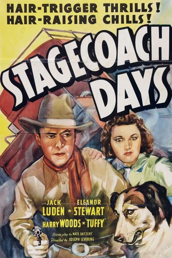 Movie poster for Stagecoach Days (1938)
