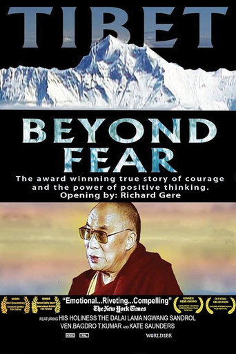 Movie poster for Tibet: Beyond Fear (2008)
