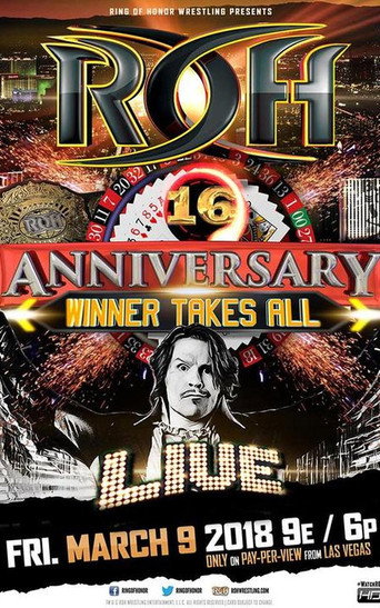 Movie poster for ROH: 16th Anniversary (2018)