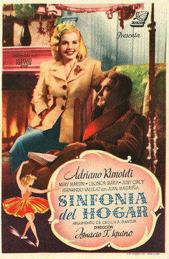 Movie poster for Sinfonía del hogar (1947)