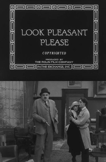 Movie poster for Look Pleasant, Please (1918)