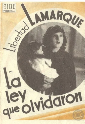 Movie poster for La ley que olvidaron (1938)