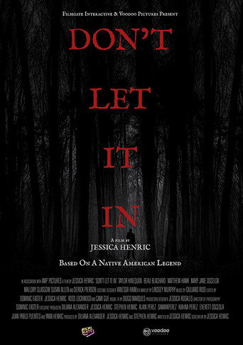 Movie poster for Don't Let It In (2020)