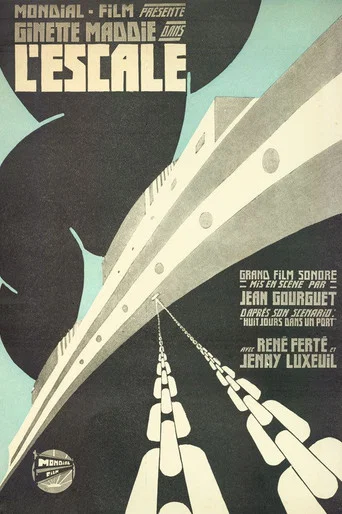Movie poster for L'escale (1930)