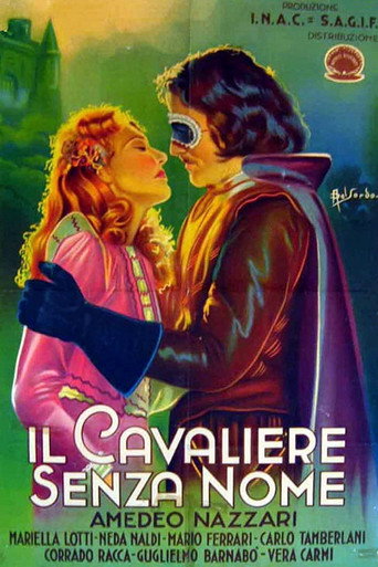 Movie poster for Il cavaliere senza nome (1941)