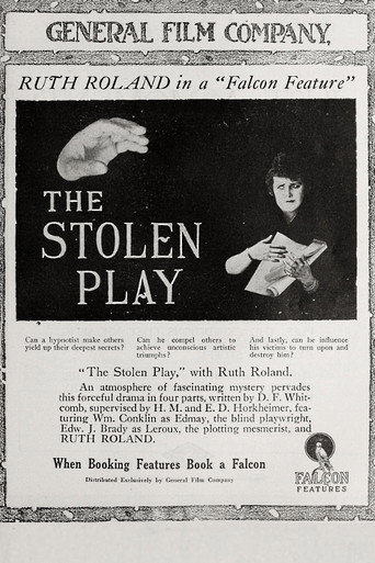 Movie poster for The Stolen Play (1917)