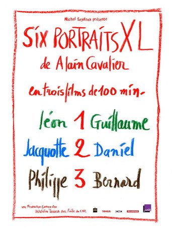 Movie poster for Six portraits XL : 3 Philippe et Bernard (2018)