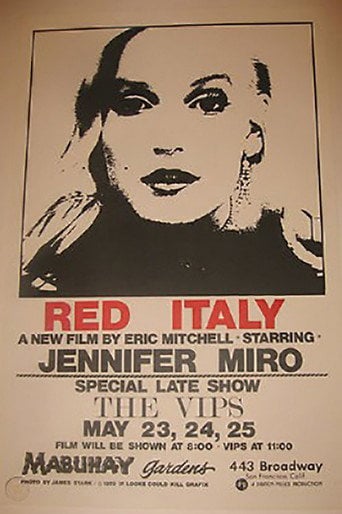 Movie poster for Red Italy (1979)