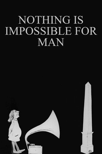 Movie poster for Nothing Is Impossible for Man (1910)