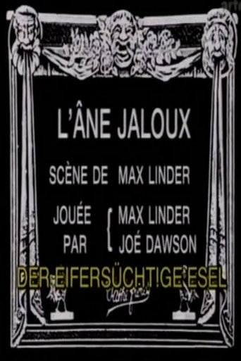 Movie poster for Max and the Donkey (1912)