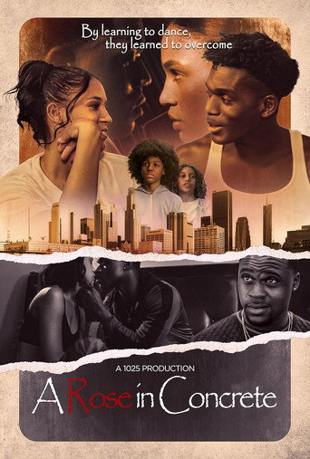 Movie poster for A Rose in Concrete (2023)