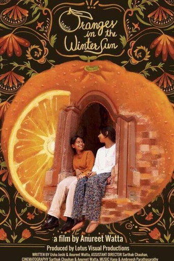 Movie poster for Oranges in the Winter Sun (2022)