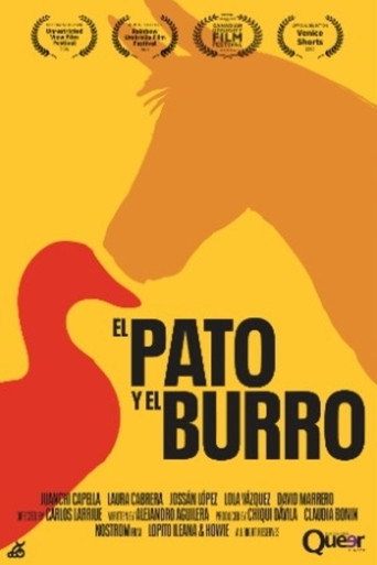 Movie poster for The Duck and the Donkey (2020)