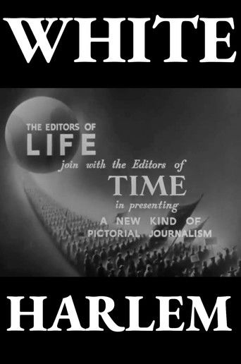 White Harlem poster