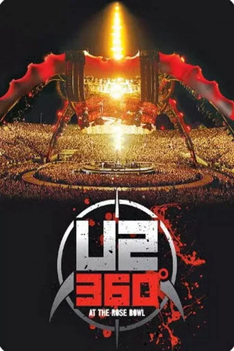 Movie poster for u2 360 tour - under the rainy belgium sky (2010)