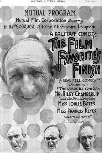 Movie poster for The Film Favorite's Finish (1915)