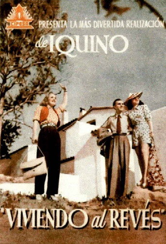 Movie poster for Viviendo al revés (1943)