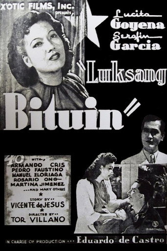 Movie poster for Luksang Bituin (1941)