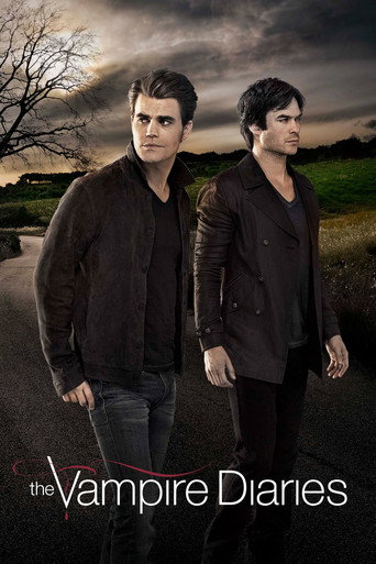 Series poster for The Vampire Diaries (2009)