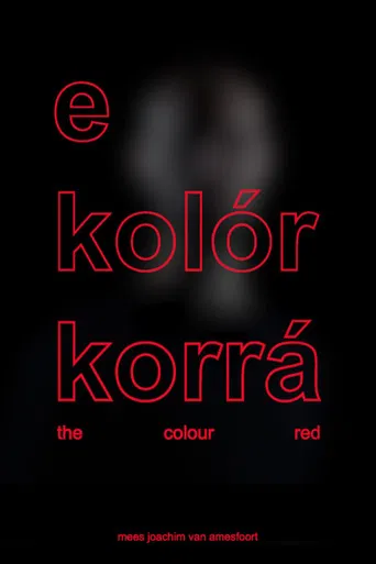 Movie poster for The Colour Red (2017)