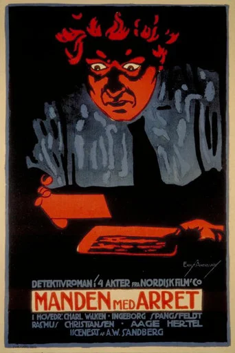 Movie poster for Manden med Arret (1918)