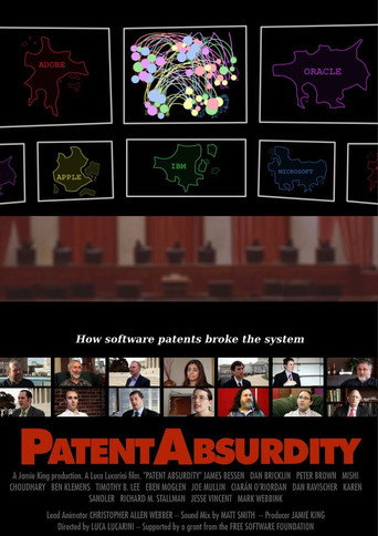 Movie poster for Patent Absurdity (2010)
