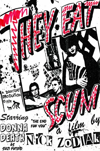 Movie poster for They Eat Scum (1979)
