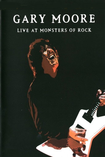 Movie poster for Gary Moore: Live at Monsters of Rock (2003)