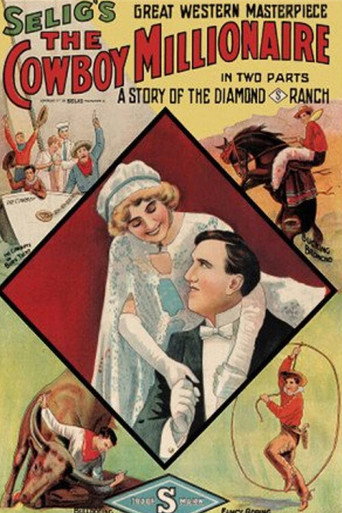 Movie poster for The Cowboy Millionaire (1909)