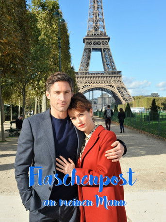 Flaschenpost an meinen Mann poster