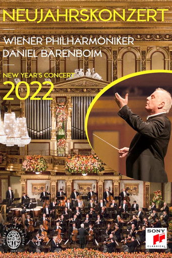 New Year's Concert 2022 poster