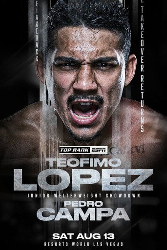 Movie poster for Teofimo Lopez vs. Pedro Campa (2022)