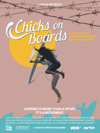 Movie poster for Chicks on Boards (2018)