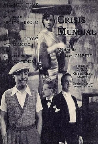 Movie poster for Crisis mundial (1937)