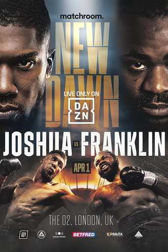 Movie poster for Anthony Joshua vs. Jermaine Franklin (2023)