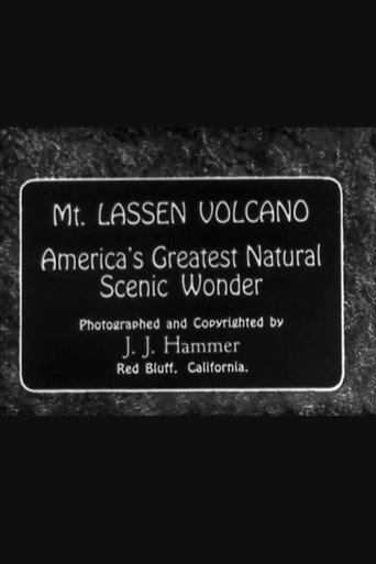 Movie poster for Mt. Lassen Volcano (1917)
