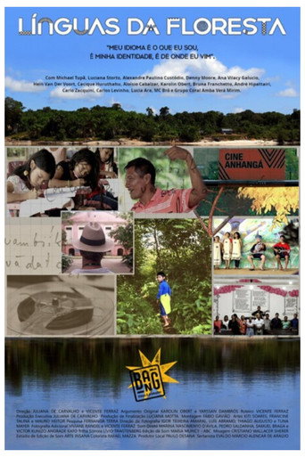 Movie poster for Línguas da Floresta (2024)