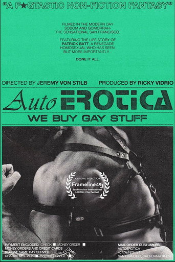 Movie poster for AutoErotica: We Buy Gay Stuff (2025)