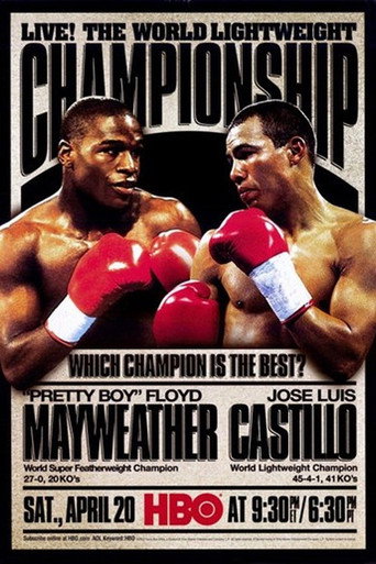 Movie poster for Floyd Mayweather Jr. vs. Jose Luis Castillo I (2002)