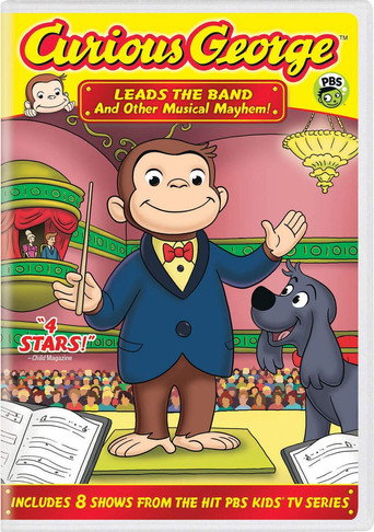 Movie poster for Curious George: Leads the Band and Other Musical Mayhem! (2008)