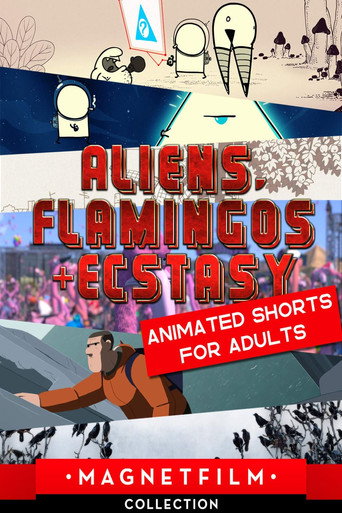 Movie poster for Aliens, Flamingos & Ecstasy - Animated Shorts for Adults (2019)