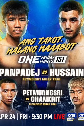 Movie poster for ONE Friday Fights 151: Panpadej vs. Hussain (2026)