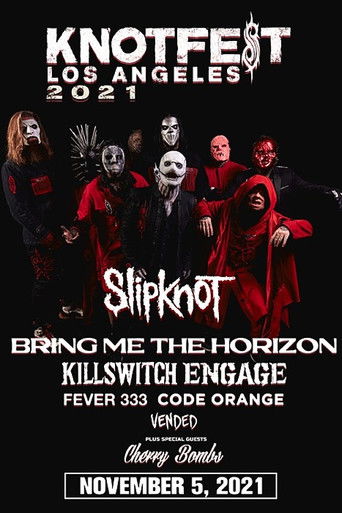 Slipknot - Knotfest Los Angeles poster