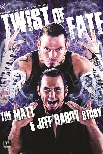 Movie poster for WWE: Twist of Fate - The Matt & Jeff Hardy Story (2008)