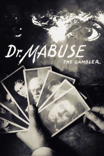 Movie poster for Dr. Mabuse, the Gambler (1922)