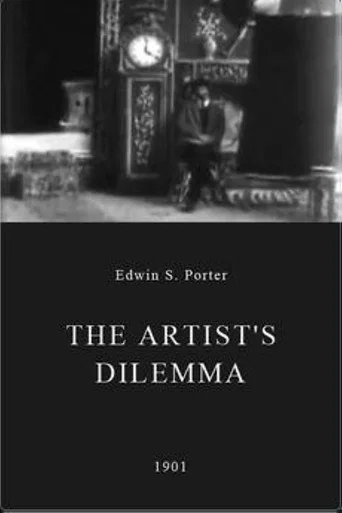 Movie poster for The Artist's Dilemma (1901)