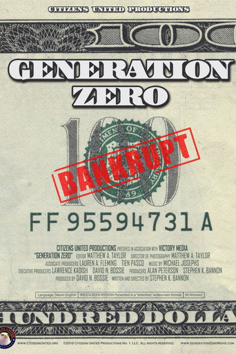 Movie poster for Generation Zero (2010)