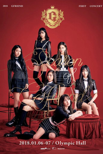 Movie poster for GFRIEND 1st Concert: Season of GFRIEND (2018)